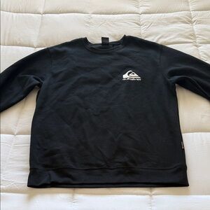 Quiksilver Men's Classic Black Crewneck Sweater